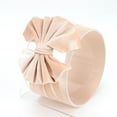 thumbnail image 1 of Lilgiuy Baby Girls Velvet Headbands Oversized Solid Stretchy Soft Elastic Hair Bands with Big Bow Headwear Headband Hair Accessories for Infants Toddlers Kids, 1 of 6