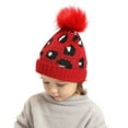 thumbnail image 1 of Lilgiuy Baby Infant Winter Hat Knit Thick Baby Girl Hats Warm Pom Pom Baby Beanie Hat Ski Newborn Hats Beanies for Making Snowmen, 1 of 4