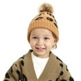 thumbnail image 1 of Lilgiuy Baby Infant Winter Hat Knit Thick Baby Girl Hats Warm Pom Pom Baby Beanie Hat Ski Newborn Hats Beanies for Making Snowmen, 1 of 5