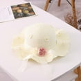 thumbnail image 1 of Lilgiuy Baby Sun Hat Summer Children's Flower Bow Decorated Hat Rope Beach Hat Sun Hat Clearance Sales 2022 Fall Winter, 1 of 2