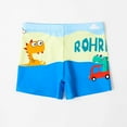 thumbnail image 1 of Lilgiuy Boys Surfing Board Shorts Quick Dry Lightweight Boys Swim Shorts Toddlers Swim Trunks Gifts for Your Children Size from 2Y to 9Y(Blue), 1 of 3