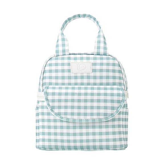 Lilgiuy Breast Milk Baby Bottle Cooler Bag, Water Proof Baby Milk Bag Freezer, Mommy Travel Backpack, Portable Insulated Lunch Box for Women Men Large Capacity Handbag, Green