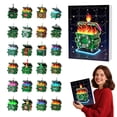 thumbnail image 1 of Lilgiuy Christmas Advent Calendar, Christmas 24 Days Surprises Christmas Countdown Calendar Gift Box Family Game Advent Xmas Gifts for Boys Girls Women Men, 1 of 5