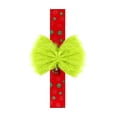 thumbnail image 1 of Lilgiuy Christmas Cabinet Bows Velvet Door Ribbon Large Winter Festive Ribbons and Bows Christmas Decorations for Cabinets Furniture Kitchen Party Supplies, 78.74" (Red), 1 of 3