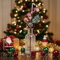 thumbnail image 1 of Lilgiuy Christmas Floral Picks and Sprays, Artificial Christmas Flowers with Berry Stems, Pinecones for Crafts, Red Berry Picks for Christmas Tree, Wreaths and Holiday Decorations, 13.98in, 1 of 6
