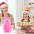 thumbnail image 1 of Lilgiuy Christmas Tree Silicone Molds Xmas Tree Candy Molds Christmas Tree Chocolate Molds Xmas Tree Baking Mold Christmas Soap Molds for Making Chocolate Candy Cake, 2.56"×1.97", 1 of 6