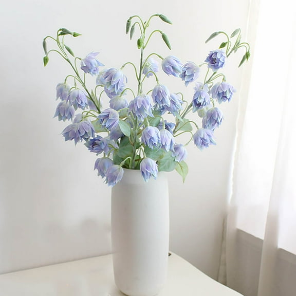 Lilgiuy Clearance 1pcs Artificial Flowers Campanula 15 Home Decorations Wedding Decoration for Home Decor