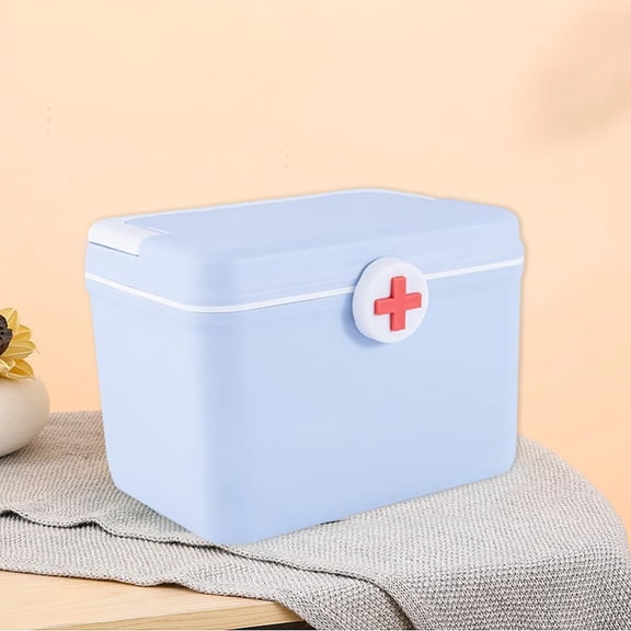 Lilgiuy Clearance Under $5 All-Purpose Portable Compact First Aid Kit for Minor Cuts, Scrapes, Sprains & Burns, for Home, Car, Travel, Camping and Outdoor Emergencies