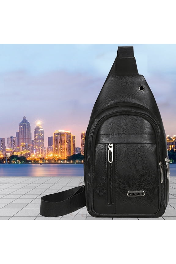 Crossbody Bag Sling Purse for Men & Women Travel Passport Wallet Bag for Cell Phone Small Neck Pouch Side Shoulder Bag for Men & Women