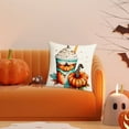 thumbnail image 1 of Lilgiuy Cute Pumpkin Pillow Cover, Halloween Pillows Covers, Halloween Pillow Covers 17.72x17.72, Halloween Decorations, Cute Halloween Decor for Home,Cute Pumpkin Decor, 1 of 1