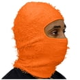thumbnail image 1 of Lilgiuy Distressed Balaclava Ski Mask for Men Women Knitted Full Face Mask Winter Solid Color Trendy Windproof Neck Warmer for Cycling Motorcycling (Free Size), 1 of 2