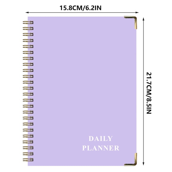 Lilgiuy English Budget Planner, Budget Book for Home School Office, Financial Planner, Undated Monthly Bill Organizer Notebook to Take Plan of Your Finances, Bill Book for Beginner 8.5"x6.2"