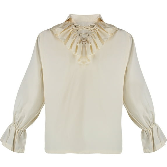 Lilgiuy Fall Tee Shirts for Men Casual Solid Turn Down Long Sleeve Pullover Zipper Top for Going Out