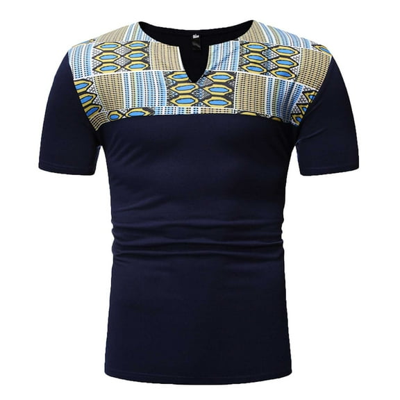 Lilgiuy Fashion Men's Pullover Casual Long Sleeve Lightweight Patchwork Tops Sweatshirts Creative Gift for Dad Father Husband