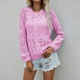 thumbnail image 1 of Lilgiuy Fashion Women Casual Pockets Long Sleeve Casual Solid Coat Cardigan Blouse Gift for Your Friends and Family, 1 of 5