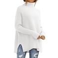 thumbnail image 1 of Lilgiuy Fashion Women's Long Sleeve Turtleneck Blouse Causal Pullover Tops for New Year Thanksgiving, 1 of 5