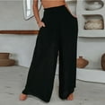 thumbnail image 1 of Lilgiuy Fashion Women's Spring/Summer Versatile Wide Leg Casual Pants Travel Tactical Streetwear Pants, 1 of 5
