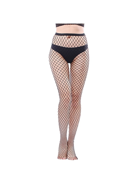 Fishnet Stockings for Women, High Waist Fish Nets Leggings for Women, Womens Fishnet Tights Plus Size Thigh High Mesh Pantyhose Tight Fishnets One Size Fit All, New Year and Christmas