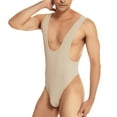 thumbnail image 1 of Lilgiuy Funny Charming One-piece Bikini Men's One-piece Rib Underwear Underwear With Waist Classic Multipack Panties, 1 of 4