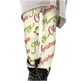 thumbnail image 1 of Lilgiuy Gym Leggings for Women Christmas Holiday Print Elasticity Pants Tummy Control Workout Yoga Skinny Leggings for Thanksgiving Christmas, 1 of 4