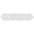 thumbnail image 1 of Lilgiuy Halloween Table Runner, White Lace Spider Web Table Runners for Halloween Table Decor, Spiderweb Table Runner White Lace Halloween Table Centerpiece Decoration 13 x 72Inch, 1 of 3