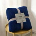 thumbnail image 1 of Lilgiuy Household Essential Anti-cat Scratch Color Sofa Blanket Flannel Plush Blanket Gift Blanket for Party Banquet Home Decoration, 1 of 2