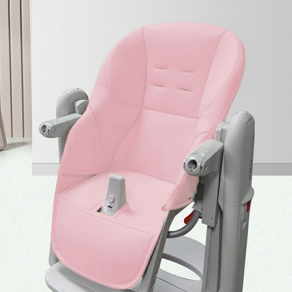 Lilgiuy Household Essential High Chair Cushion Leather Dining Chair Cover Multifunctional Highchair Seat Cover Pad Universal High Chair Covers for Toddler Kids for Living Room