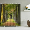 thumbnail image 1 of Lilgiuy Household Essential Printed Shower Curtain Polyester and Mildew-proof Bathroom and Mildew-proof Partition Curtain 150X180CM for Living Room, 1 of 2