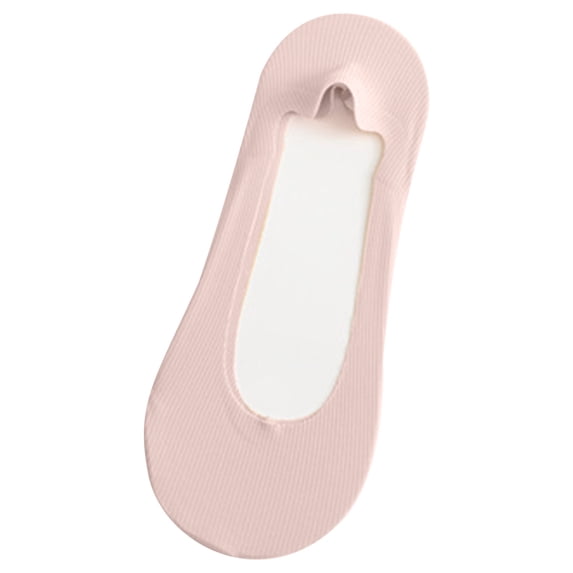 Lilgiuy Invisible Non-Slip Ice Silk Socks Ice Silk Breathable Socks Ultra Low Cut Non Slip Flat Liner for Work Office Business