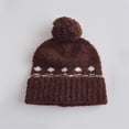 thumbnail image 1 of Lilgiuy Kids Beanie Boys Girls Beanies Children Winter Hats Children Knit Warm Caps Kids Soft Beanie Cap Christmas New Year Birthday Gifts for Your 0-15 Years, Coffee, 1 of 3