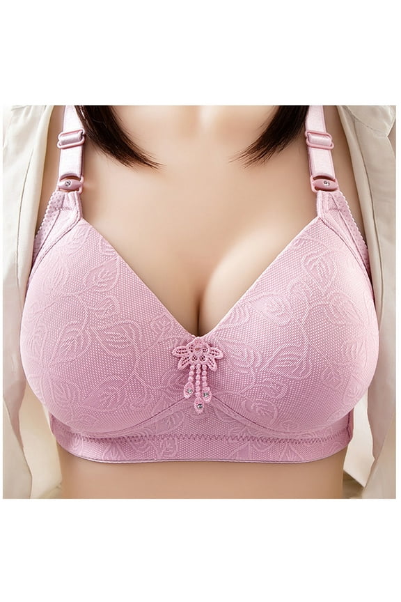 Ladies Traceless Comfortable No Steel Ring Vest Breathable Gathering Bra Woman Underwear for Jogging Cycling