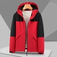 thumbnail image 1 of Lilgiuy Lightweight Waterproof Jackets for Men and Women Fall Winter Solid Color Color Long Sleeve Windproof and Thickened All-in-one Jacket Gifts for Your Family or Friends, 1 of 5