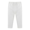 thumbnail image 1 of Lilgiuy Little Girls Athletic Leggings Casual Candy Color Full Length Leggings Soft Comfortable Footless Leggings Stretchy Tights Pants Streetwear for 18Months-8Years, 1 of 2