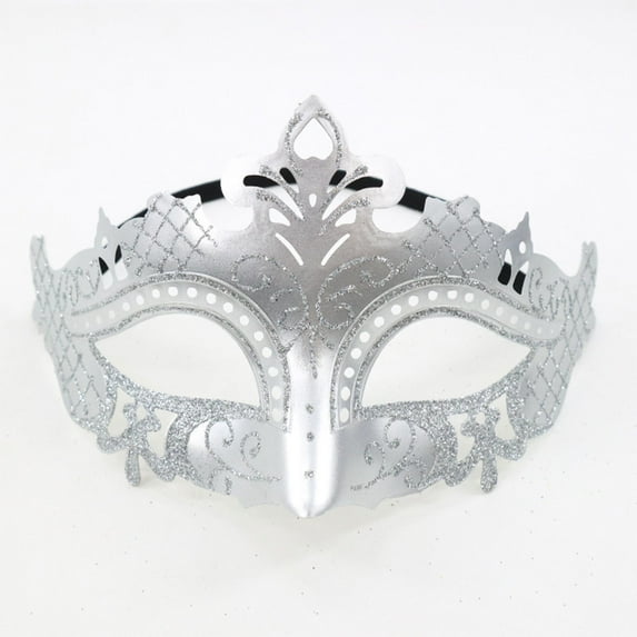 Lilgiuy Mardi Gras Masquerade Mask Half Face Venetian Masks Vintage Mascarade Mask Antique Look Costumes Party Accessory for Women Men Carnival, Multiple Styles and Colors