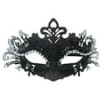 thumbnail image 1 of Lilgiuy Mardi Gras Masquerade Mask Half Face Venetian Masks Vintage Mascarade Mask Antique Look Costumes Party Accessory for Women Men Carnival, Multiple Styles and Colors, 1 of 2