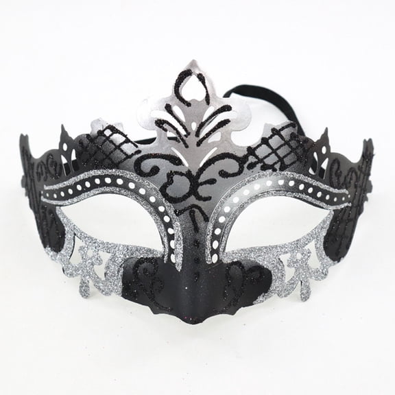 Lilgiuy Mardi Gras Masquerade Mask Half Face Venetian Masks Vintage Mascarade Mask Antique Look Costumes Party Accessory for Women Men Carnival, Multiple Styles and Colors