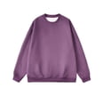 thumbnail image 1 of Lilgiuy Men Casual Round Neck Long Sleeve Pullover Solid Color Sweatshirts Blouse for Stage Performance, 1 of 4