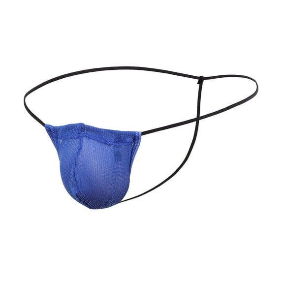 Lilgiuy Men Casual Solid Panties Ultra-book Panties Breathable Thongs Golden Dots Thongs Underpants 2022 Fall Winter