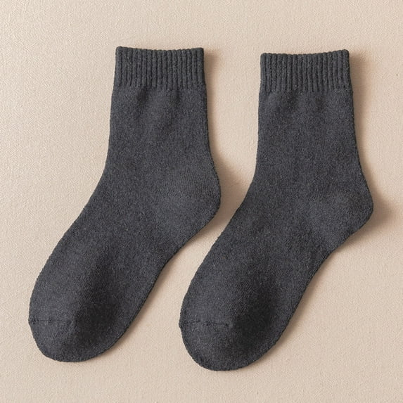 Lilgiuy Men Women Winter Thicken Keep Warm Couple Socks Trend Socks Winter Fashion 2022