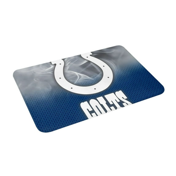 Indianapoliss 2025 New Football Team carpet Extra Thick Anti-Slip Bath Mat for Living Room, Office Gym Soft Fleece Football Print Floor Mat with Non-Skid Backing,Perfect Fan Gift 