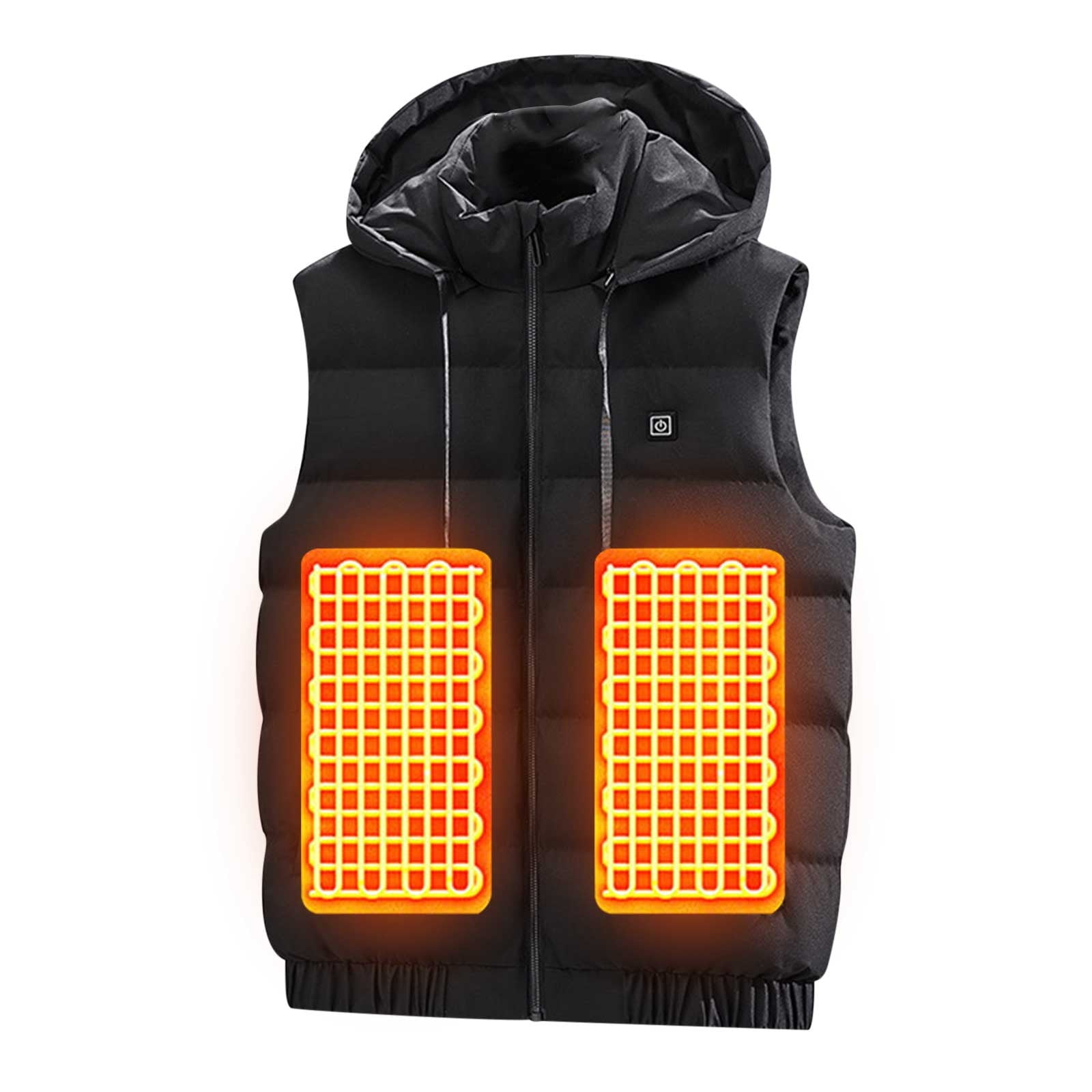Heat vest top for cold weather