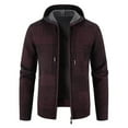 thumbnail image 1 of Lilgiuy Men's Autumn And Winter Stand Collar Sweater Casual Fleece Jacket Wine Fall Fashion 2022 Spring Winter, 1 of 5