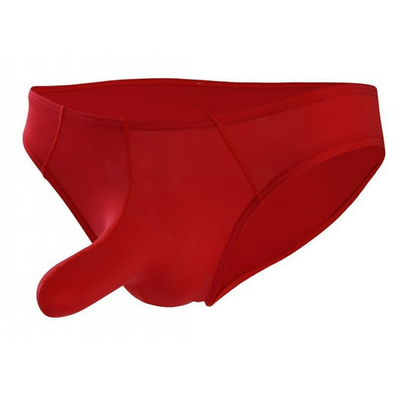 Lilgiuy Men's Charming Underwear Elastic Fit Low Waist Boxer Shorts Underwear for Sports Performance