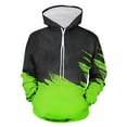 thumbnail image 1 of Lilgiuy Men's Hooded Sweater Non Positioning Color Matching Print Pullover Casual Long Sleeved Top for Anniversary Thanksgiving, 1 of 4