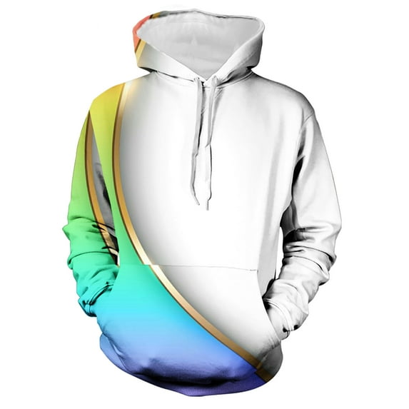 Lilgiuy Men's Loose Fit Midweight Sweatshirt Casual Fashion Round Neck Print Pullover Long Sleeve Tops Sweatshirt for Going Out