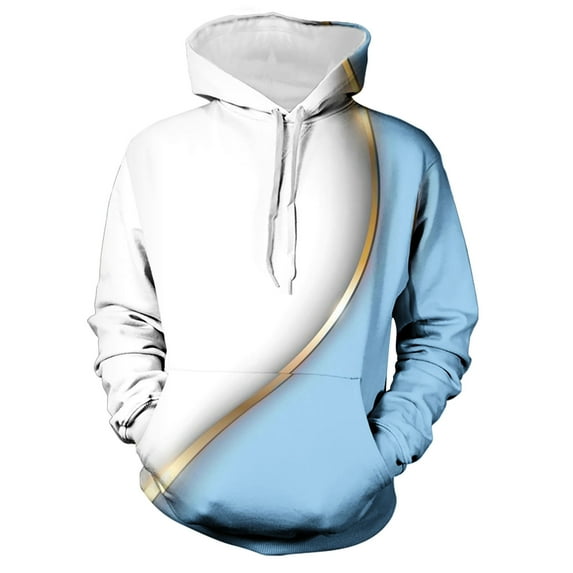 Lilgiuy Men's Loose Fit Midweight Sweatshirt Casual Fashion Round Neck Print Pullover Long Sleeve Tops Sweatshirt for Party Club Birthday