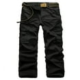thumbnail image 1 of Lilgiuy Men's Solid Multi-Pocket Washed Overalls Outdoor Casual Pants Trousers Performance Series Extreme Comfort Cargo Pant, 1 of 4