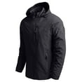 thumbnail image 1 of Lilgiuy Men's Thin Jacket Casual Sports Windbreaker Hooded Jacket Gifts for Your Family or Friends, 1 of 5