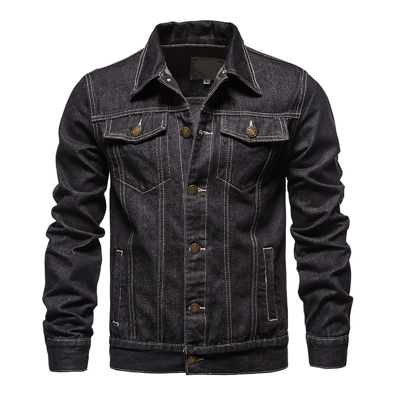 Men’s Denim Jacket, Distressed hotsell