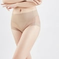 thumbnail image 1 of Lilgiuy Mid-waist Transparent Mesh Briefs High Elastic Comfortable Ice Silk Women Underwear Large Size Ultra-thin(Khaki,XL) Fall Fashion 2022 Spring Winter, 1 of 5